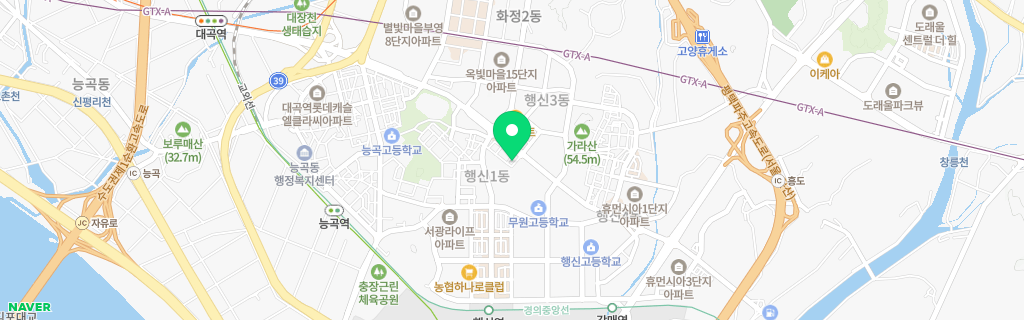 고양 행신 네이버 지도
