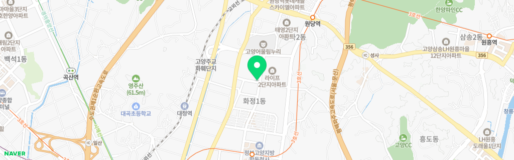 고양 화정 네이버 지도