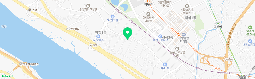 고양 장항 네이버 지도