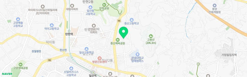 고양 중산 네이버 지도