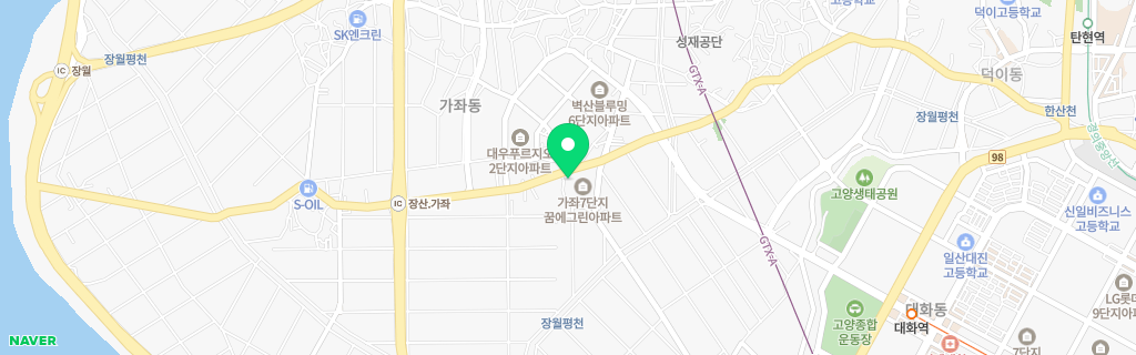 고양 가좌 네이버 지도