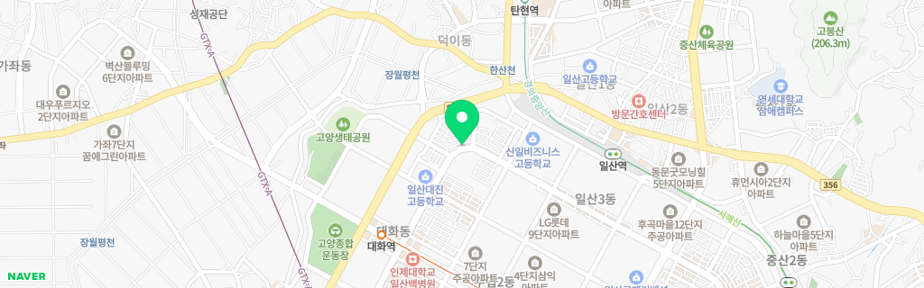 고양 대화 네이버 지도