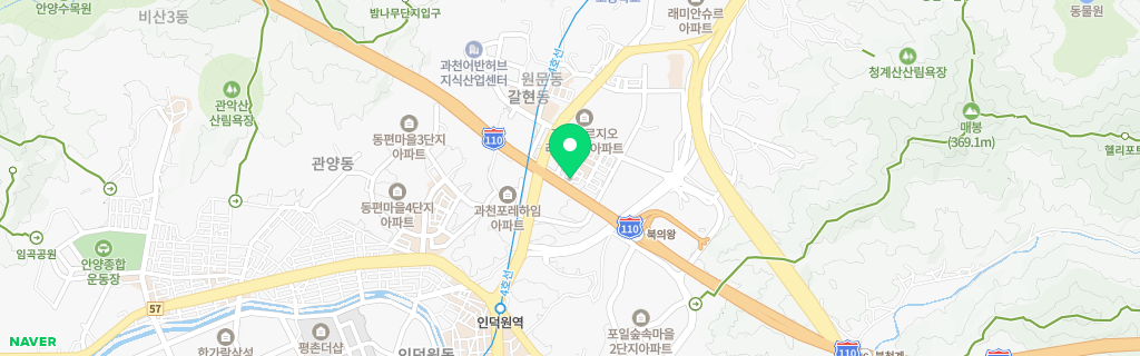 과천 갈현 네이버 지도