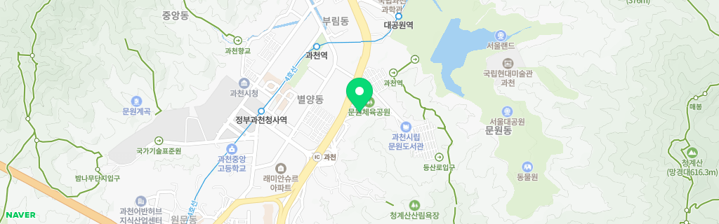 과천 문원 네이버 지도