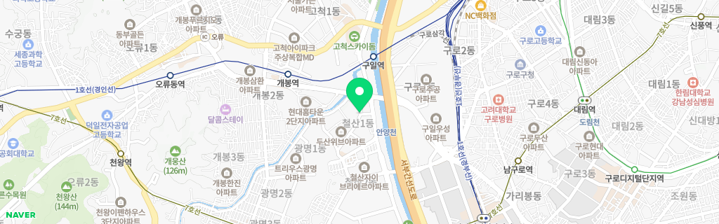 광명 철산 네이버 지도
