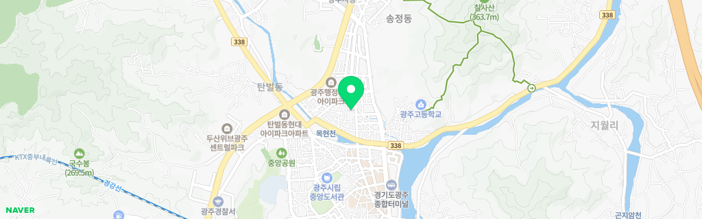 광주 송정 네이버 지도