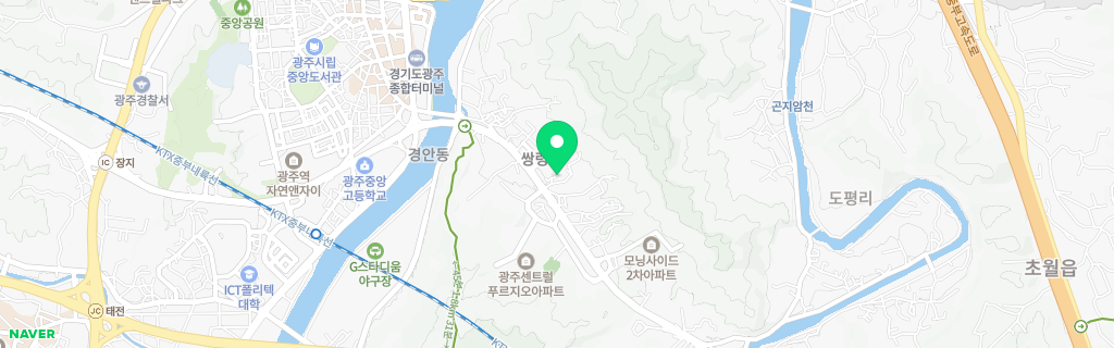 광주 쌍령 네이버 지도