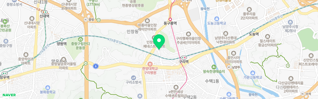 구리 인창 네이버 지도