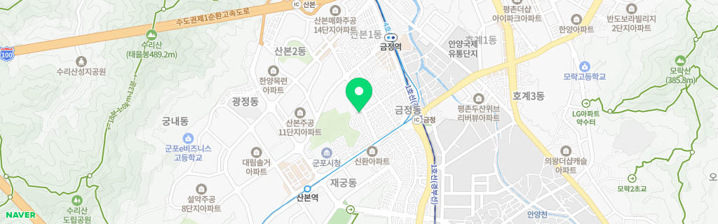 군포 금정 네이버 지도