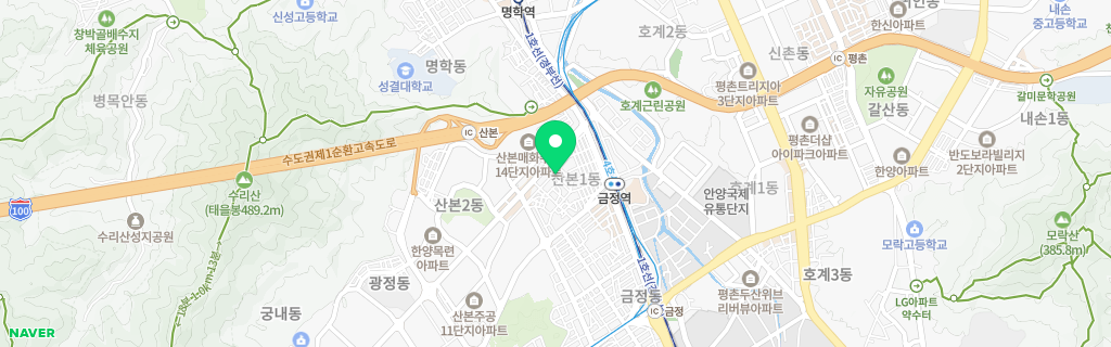 군포 산본 네이버 지도