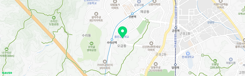 군포 오금 네이버 지도