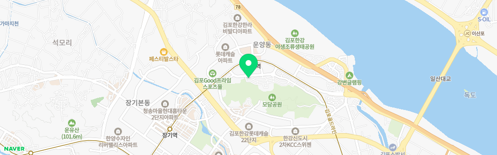 김포 운양 네이버 지도