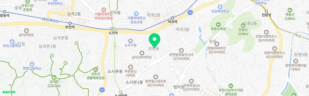 부천 괴안 네이버 지도