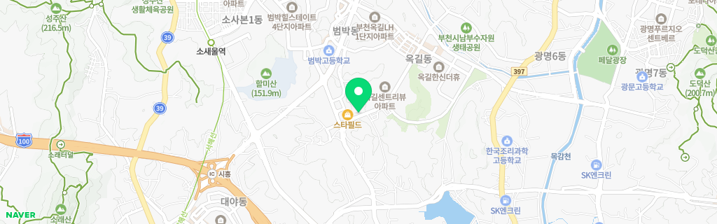부천 옥길 네이버 지도