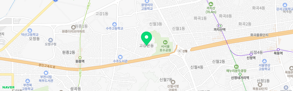 부천 고강 네이버 지도