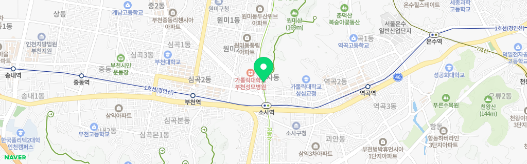 부천 소사 네이버 지도