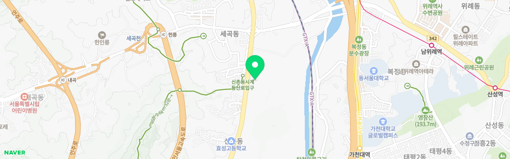 성남 신촌 네이버 지도