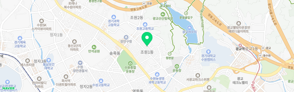 수원 조원 네이버 지도