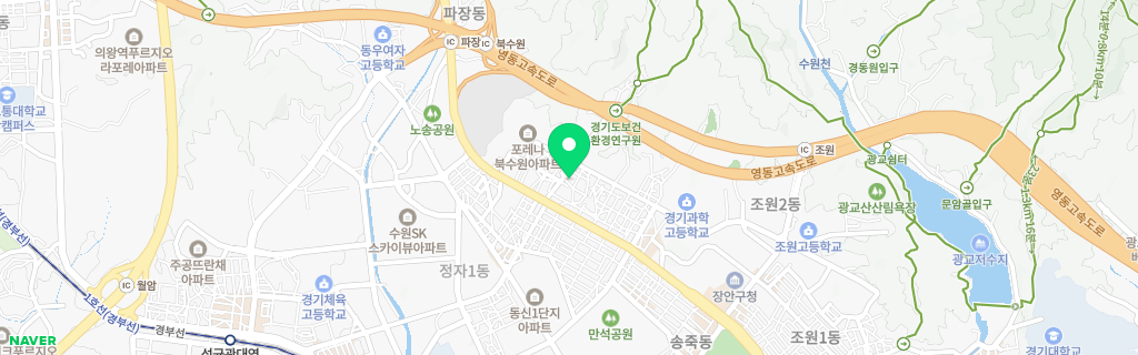 수원 파장 네이버 지도