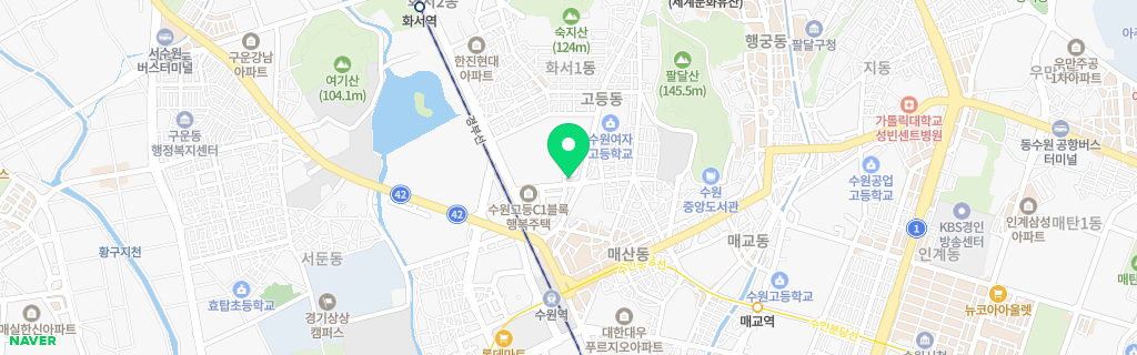 수원 고등 네이버 지도