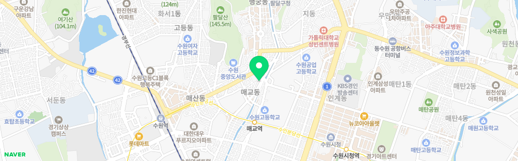 수원 매교 네이버 지도