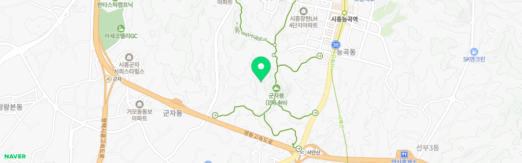시흥 군자 네이버 지도