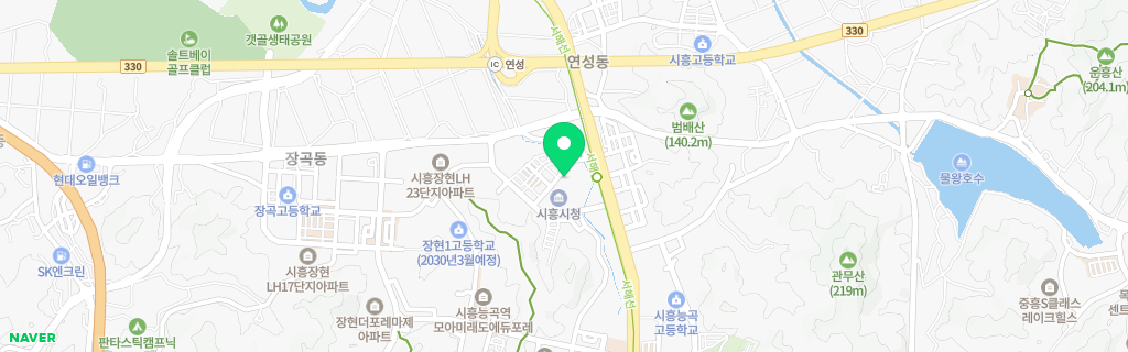 시흥 연성 네이버 지도