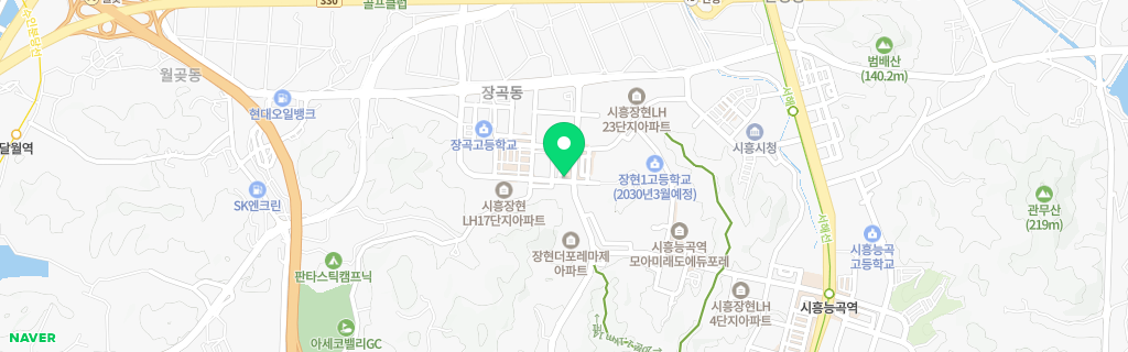 시흥 장곡 네이버 지도