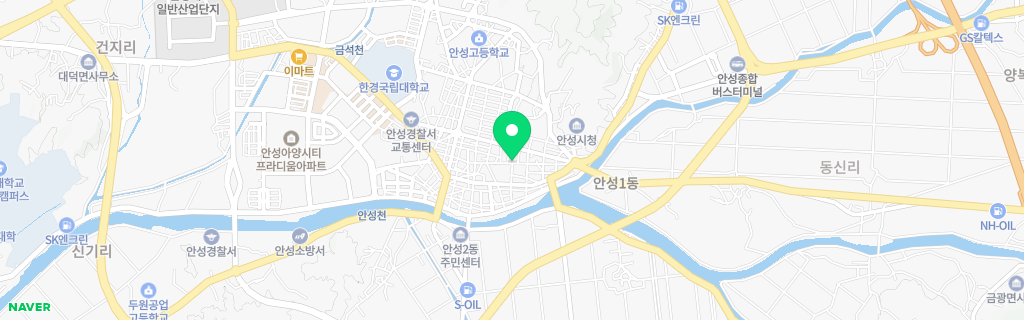 안성 안성 네이버 지도