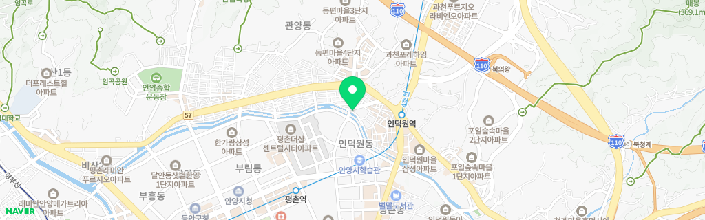 안양 인덕원 네이버 지도