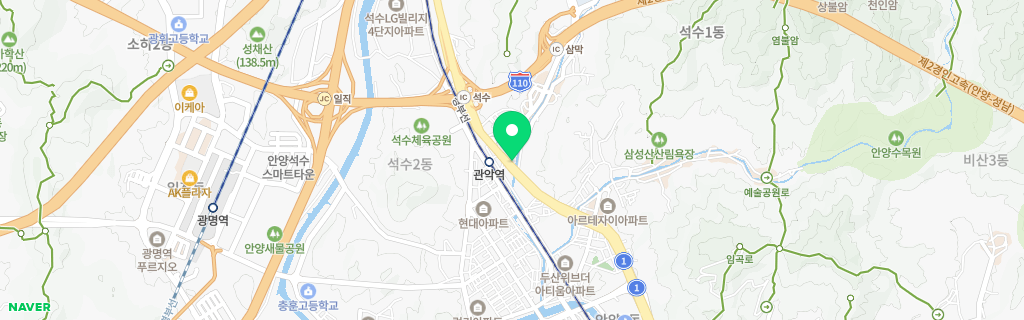 안양 석수 네이버 지도