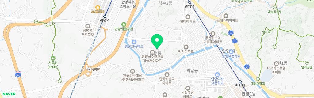 안양 충훈 네이버 지도