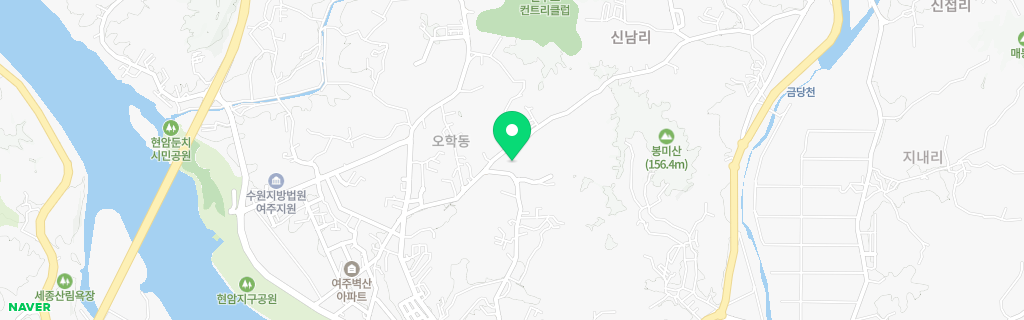 여주 오학 네이버 지도