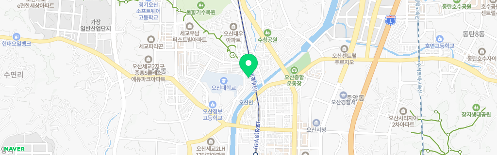 오산 남촌 네이버 지도