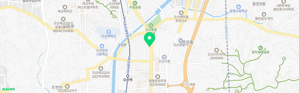 오산 중앙 네이버 지도