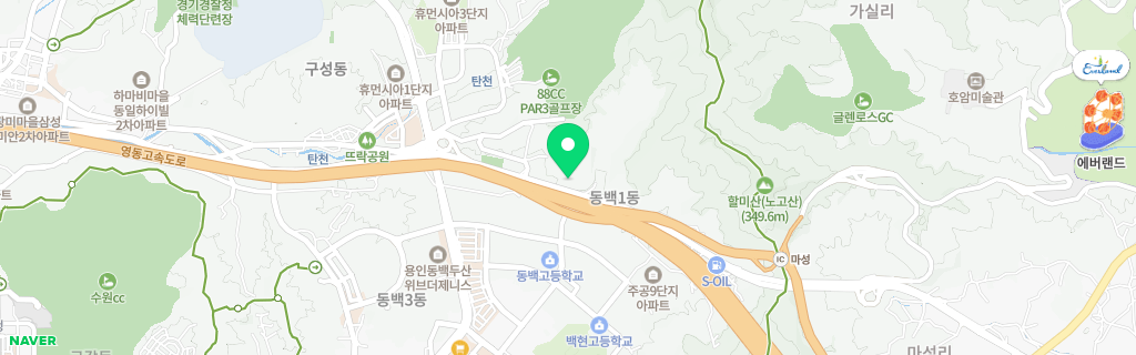 용인 동백 네이버 지도