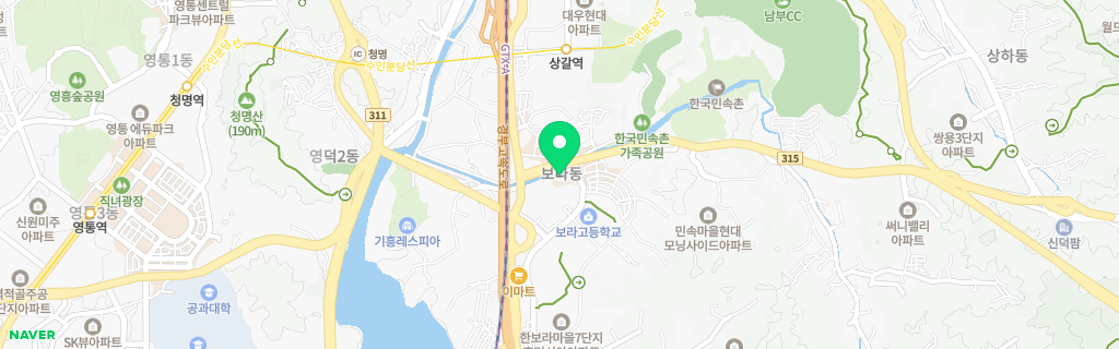 용인 보라 네이버 지도