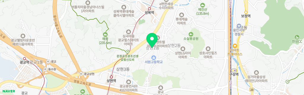 용인 상현 네이버 지도