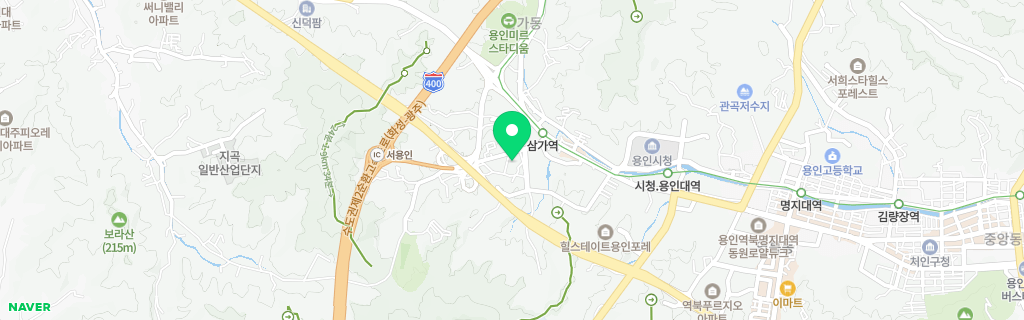용인 삼가 네이버 지도