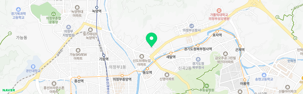 의정부 자금 네이버 지도