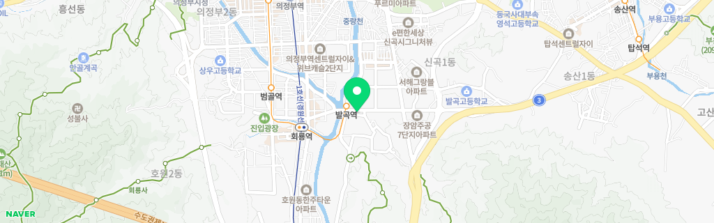 의정부 장암 네이버 지도
