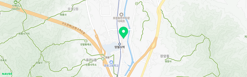 의정부 호원 네이버 지도