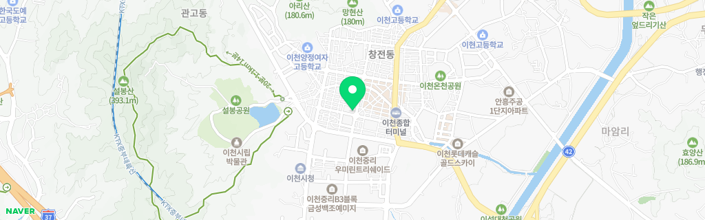 이천 중리 네이버 지도