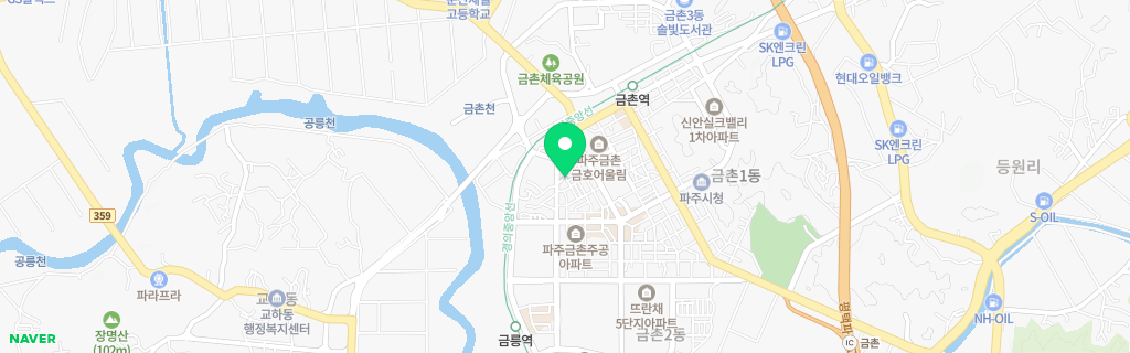 파주 금촌 네이버 지도