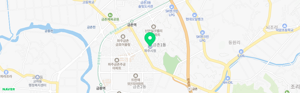 파주 운정 네이버 지도