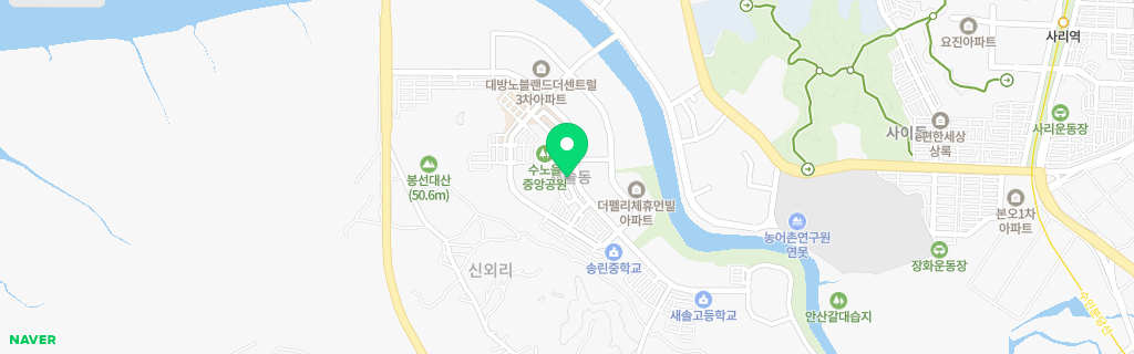 화성 새솔 네이버 지도