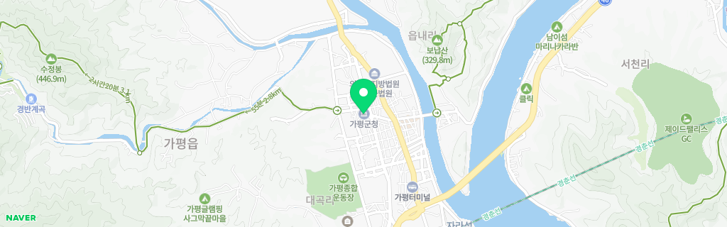 경기 가평군 네이버 지도