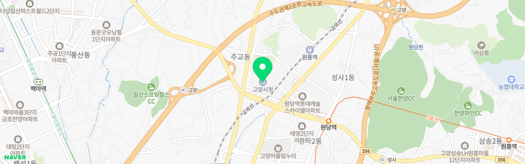 경기 고양시 네이버 지도
