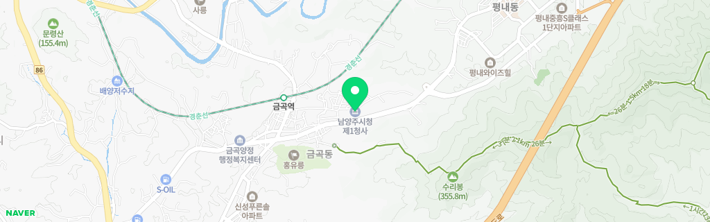 경기 남양주시 네이버 지도