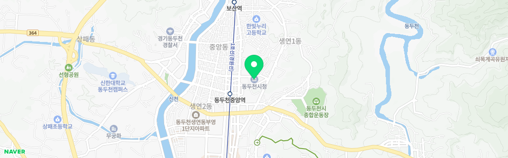 경기 동두천시 네이버 지도